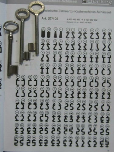 Bartschlüssel 10cm lang - bartschlüssel,